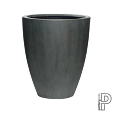 Ben, L, Charcoal cement / Ø 46,5 x H 55 cm; 71 Liter