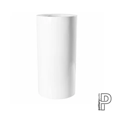 Klax, L, Glossy White E1018-80-W / Ø 40 x H 80 cm; 101 Liter