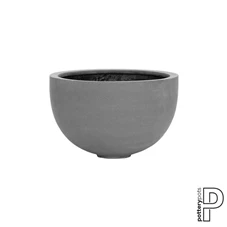 Bowl, M, Grey E1065-28-03 / Ø 45 x H 28 cm; 32 Liter