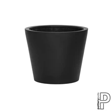Bucket, S, Black E1004-40-01 / Ø 50 x H 40 cm; 57 Liter