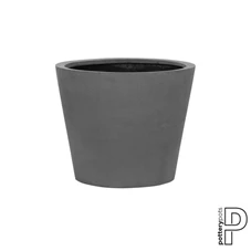 Bucket, S, Grey E1004-40-03 / Ø 50 x H 40 cm; 57 Liter