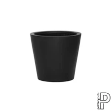 Bucket, XS, Black E1004-35-01 / Ø 40 x H 35 cm; 33 Liter