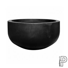 City bowl, L, Black E1165-S1-01 / Ø 128 x H 68 cm; 694 Liter