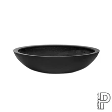 Jumbo Bowl, L, Black E1044-27-01 / Ø 110 x H 27 cm; 182 Liter