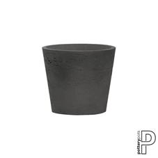 Mini Bucket, S, Black Washed P3029-12-33 / Ø 14 x H 12,5 cm; 1 Liter