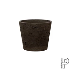 Mini Bucket, S, Chocolate Washed / Ø 14 x H 12,5 cm; 1 Liter