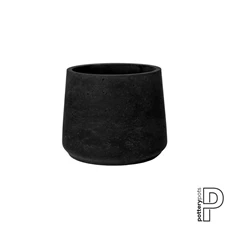 Patt, L, Black Washed / Ø 20 x H 16,5 cm; 4 Liter