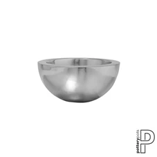 Vic Bowl, S, Platinum Silver / Ø 38,5 x H 18 cm; 8 Liter