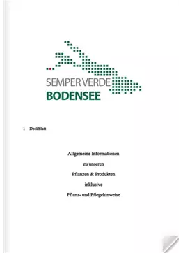 Pflanz und Pflegehinweise
