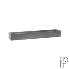 Balcony Slim Low, XL, Grey E1338-S1-03 / L 80 x B 15 x H 9,5 cm; 8 Liter
