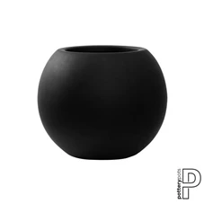 Beth, S, Black E3002-S1-01 / Ø 31 x H 25 cm; 6 Liter