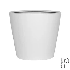 Bucket, L, Matte White E1004-60-MW / Ø 68 x H 60 cm; 200 Liter