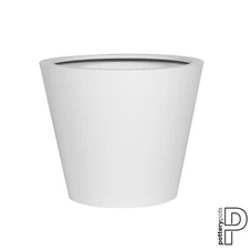 Bucket, M, Matte White E1004-50-MW / Ø 58 x H 50 cm; 90 Liter