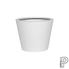 Bucket, S, Matte White E1004-40-MW Aktion / Ø 50 x H 40 cm; 49 Liter