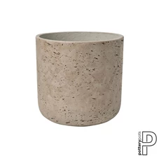 Charlie, L, Grey Washed / Ø 25 x H 24 cm; 9 Liter