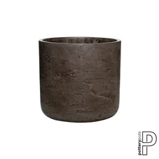 Charlie, M, Chocolate Washed / Ø 18 x H 17,5 cm; 3 Liter