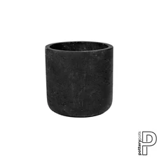 Charlie, S, Black Washed P3024-14-33 / Ø 15 x H 14,5 cm; 2 Liter