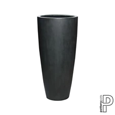 Dax, XL, Charcoal cement Aktion / Ø 47 x H 99,5 cm; 114 Liter