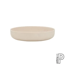Eav Low, XS, Natural White / Ø 30 x H 6,5 cm; 4 Liter