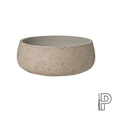 Eileen, L, Grey Washed P3025-13-34 / Ø 35 x H 13 cm; 9 Liter