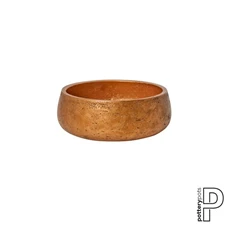 Eileen, S, Metalic Copper / Ø 24 x H 9 cm; 3 Liter