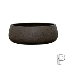 Eileen, XL, Chocolate Washed / Ø 39 x H 14,5 cm; 13 Liter
