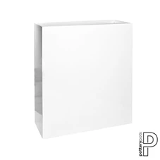 Jort Slim high, XL, Glossy White / L 91 x B 36 x H 102 cm; 334 Liter