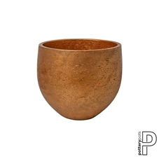 Mini Orb, L, Metalic Copper / Ø 32 x H 28 cm; 18 Liter