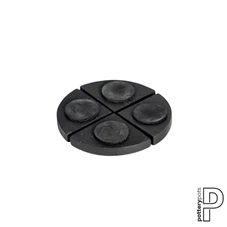Pot Feet, Black 16-S4-01 / L 10 x B 10 x H 1,2