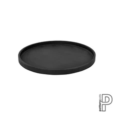 Untersetzer Round - Natural, M, Black / Ø 47,5 x H 4 cm