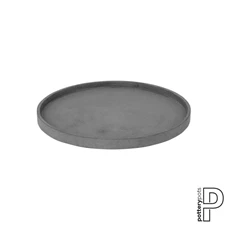 Untersetzer Round - Natural, M, Grey / Ø 47,5 x H 4 cm