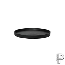 Untersetzer Round - Natural, S, Black / Ø 41 x H 4 cm