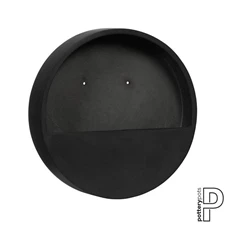 Wally (hängend), M, Black E1390W-30-01 / Ø 50 x H 10 cm; 5 Liter
