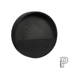 Wally (hängend), S, Black E1390W-40-01 / Ø 40 x H 9 cm; 3 Liter