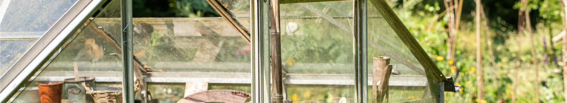 Gute Möblierung im Gewächshaus schafft Platz 